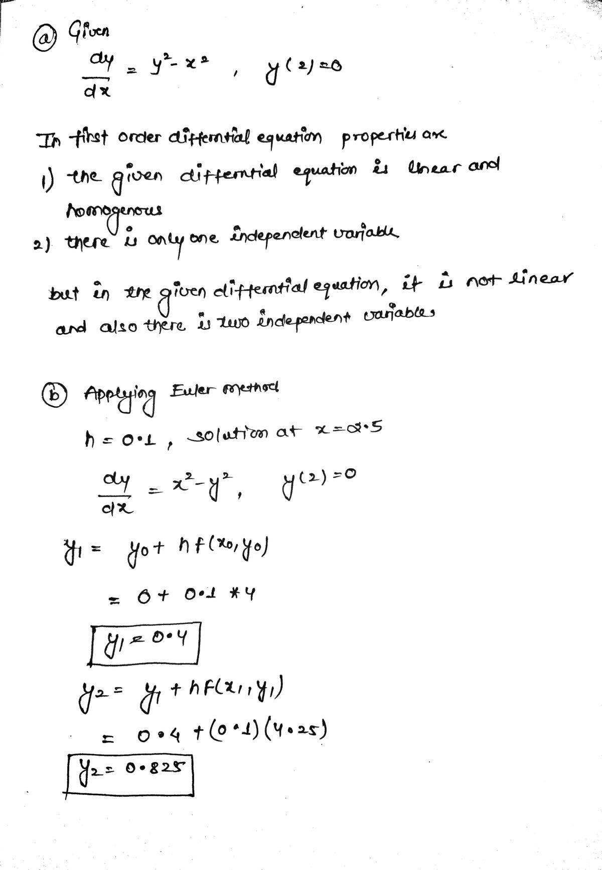 Calculus homework question answer, step 1, image 1